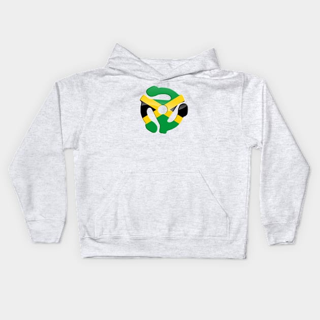 45 ADAPTER - Jamaica Kids Hoodie by LILNAYSHUNZ